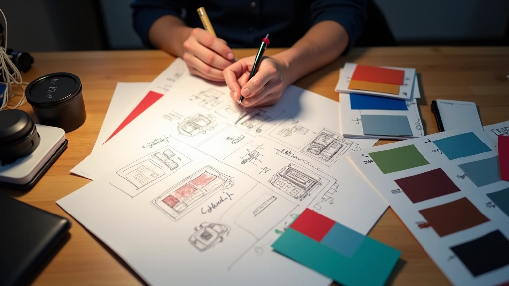 Quattro esempi di metafore visive semplici ed efficaci usate nei video esplicativi professionali, con design minimale